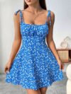 Floral Print Fit & Flare Mini Dress
