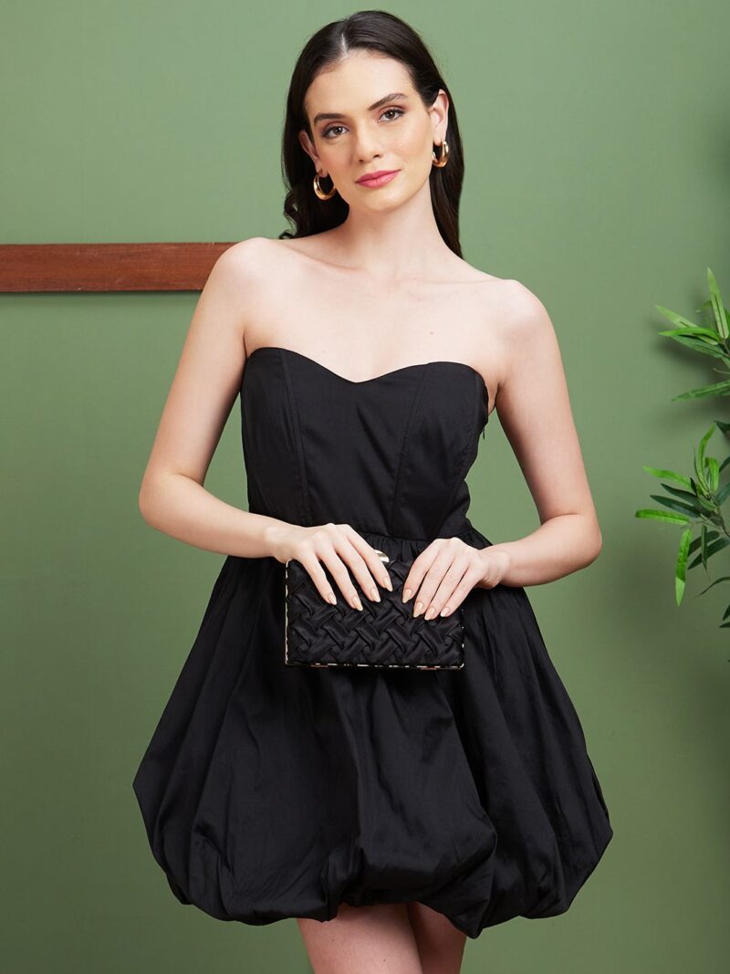 Strapless Balloon Party Dress