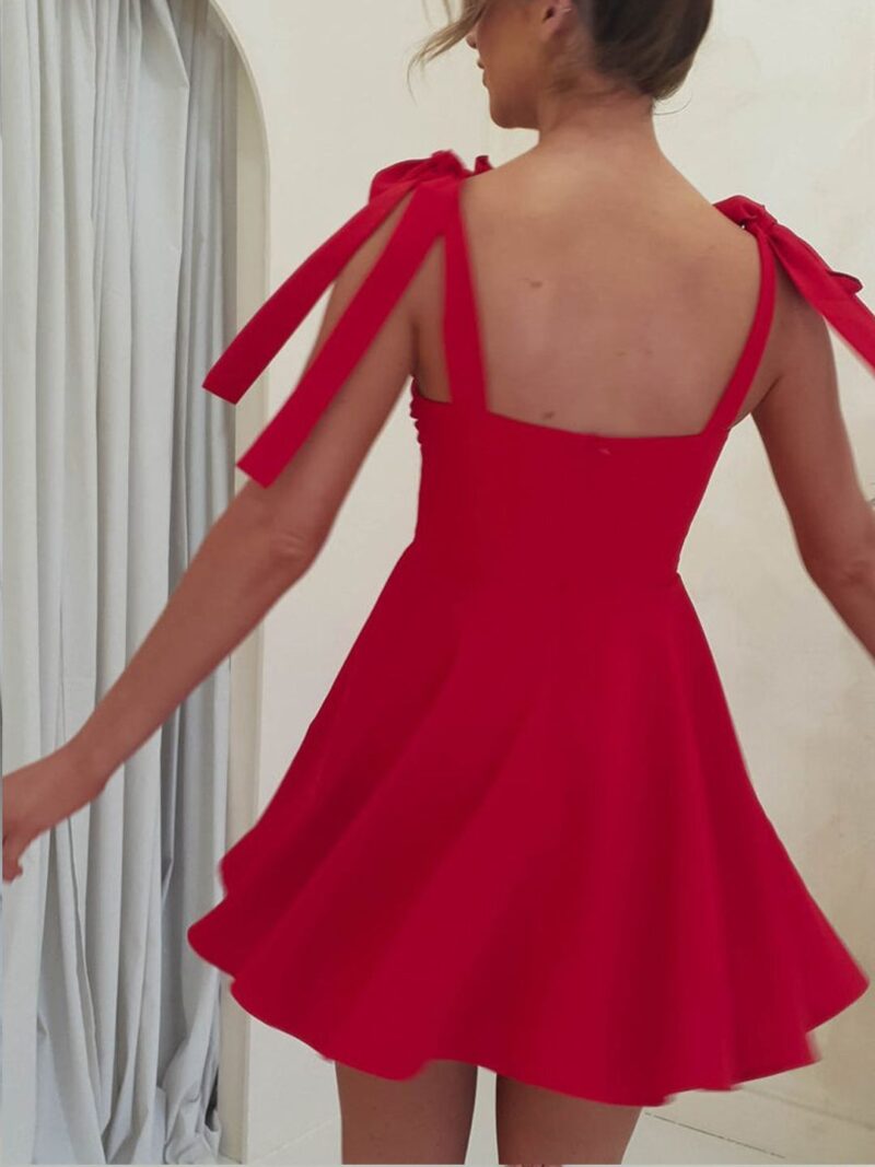 Fit & Flare Mini Dress - Image 2