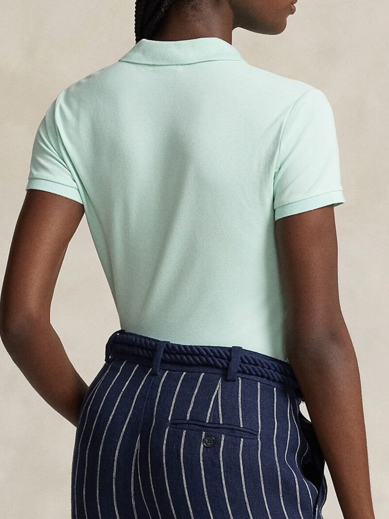 Polo Collar Cotton T-Shirt - Image 2