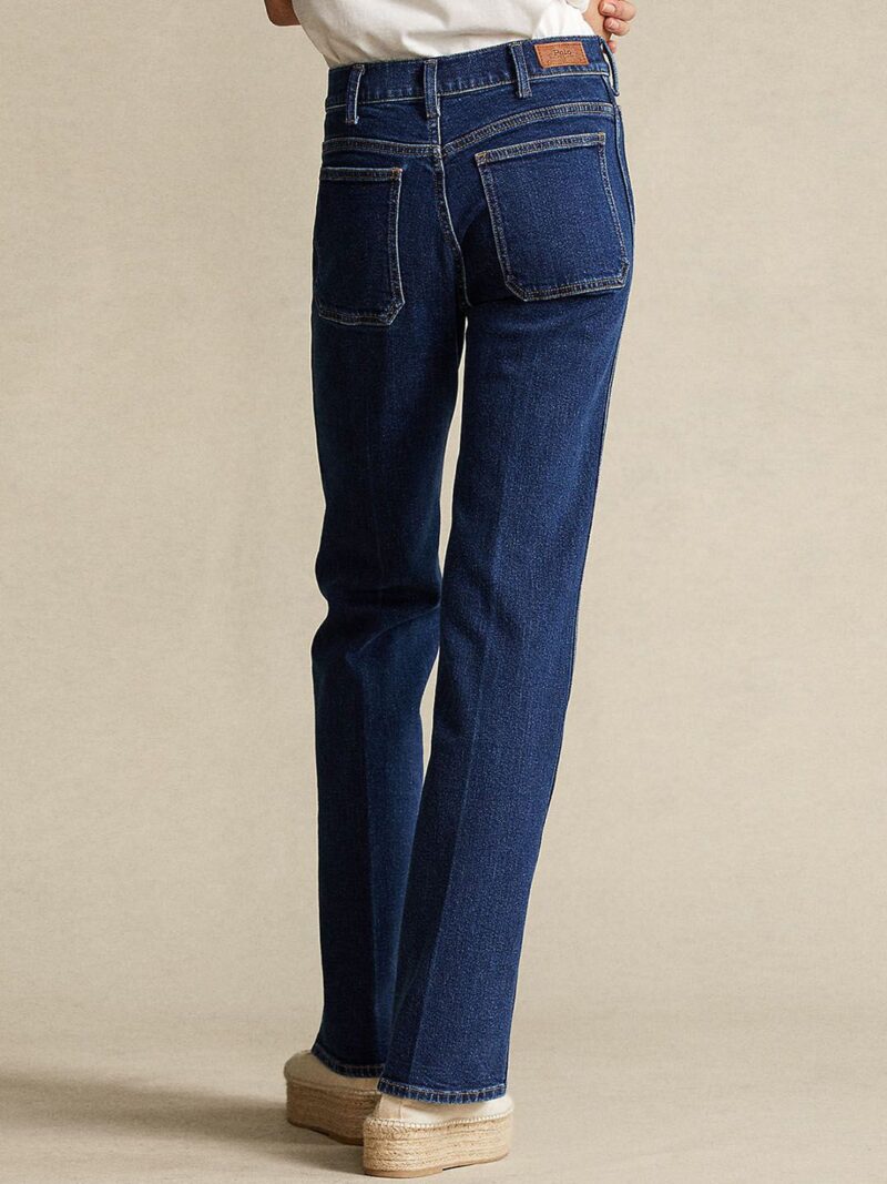 Women Pure Cotton Flared Jeans - Image 2