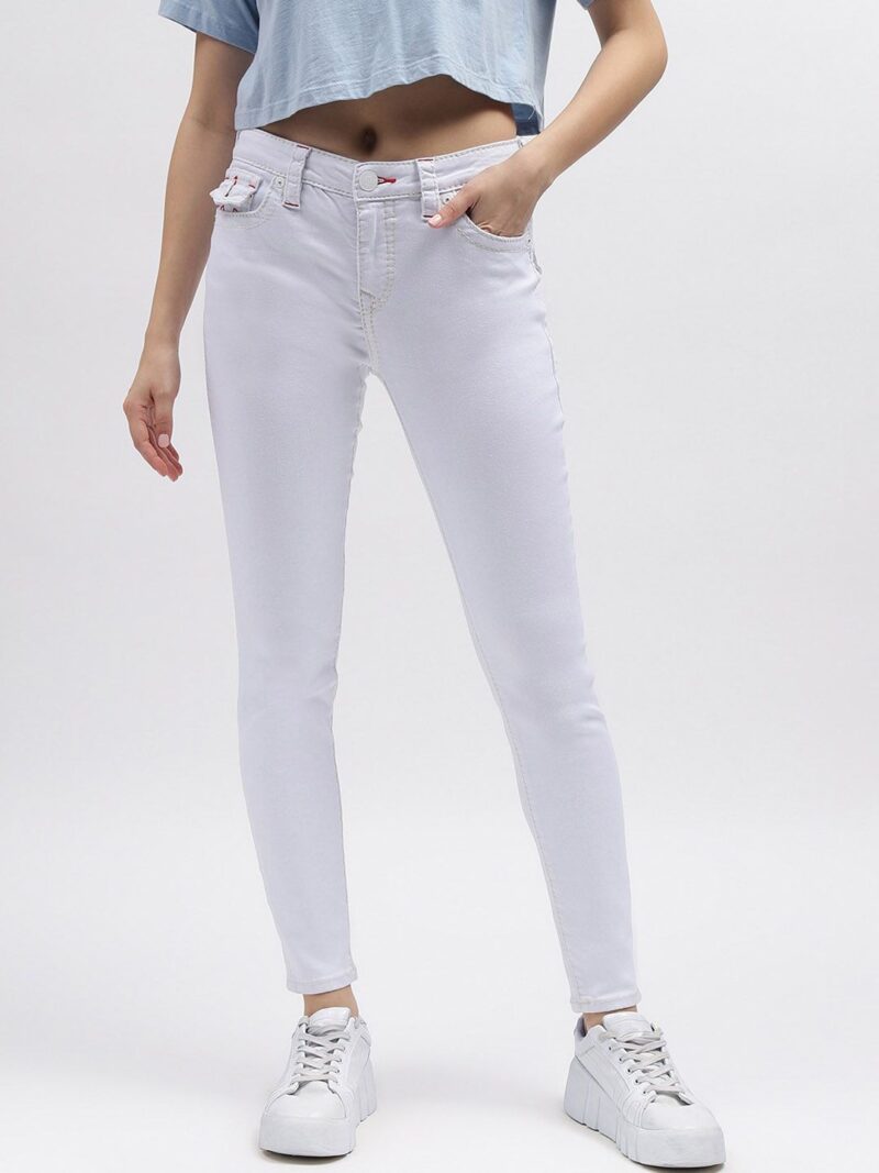 Big T Skinny Flap Solid Super Skinny Mid-Rise Jeans