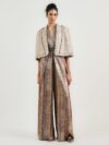 OTT Tarun Tahiliani Women Animal Printed Flared Sleeve Top