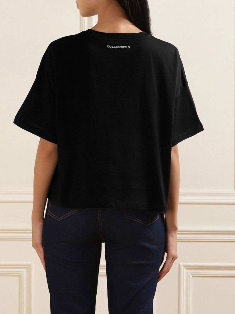 Women Cotton Printed T-shirt - Image 3