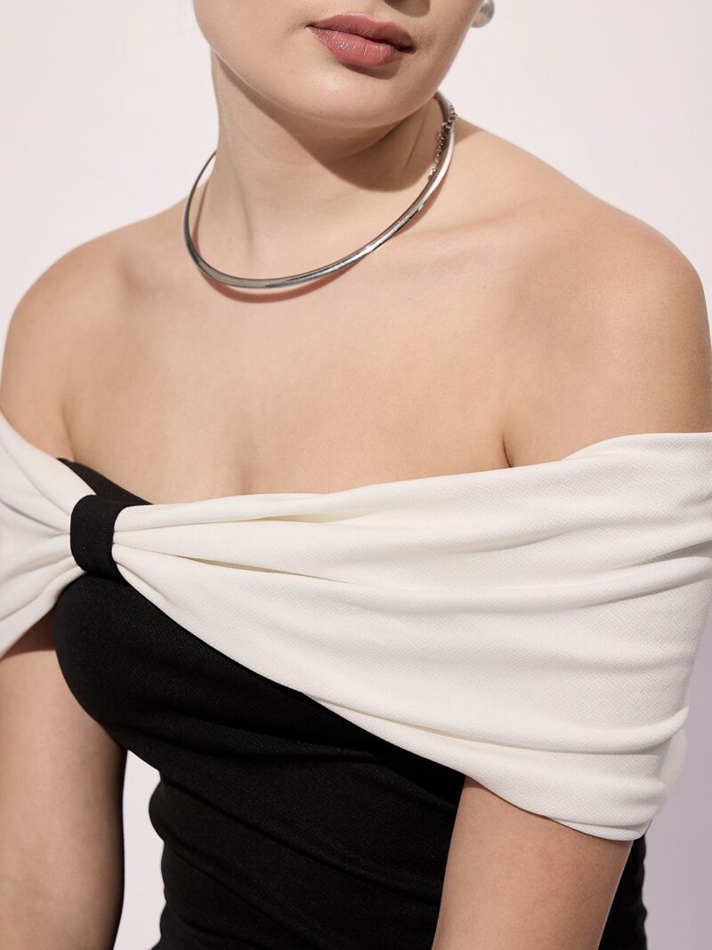 Bow Bardot Top